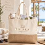 Custom Large Shopper Jute Bags