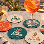 Custom Pulpboard Coasters