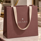 Custom Foil Stamped Paper Gift Bags