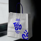 Custom Kraft Shopping Bags with Twisted Handles