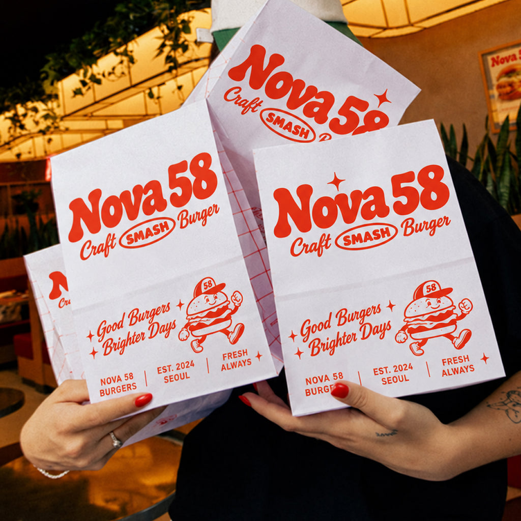 Custom Kraft SOS Paper Bags