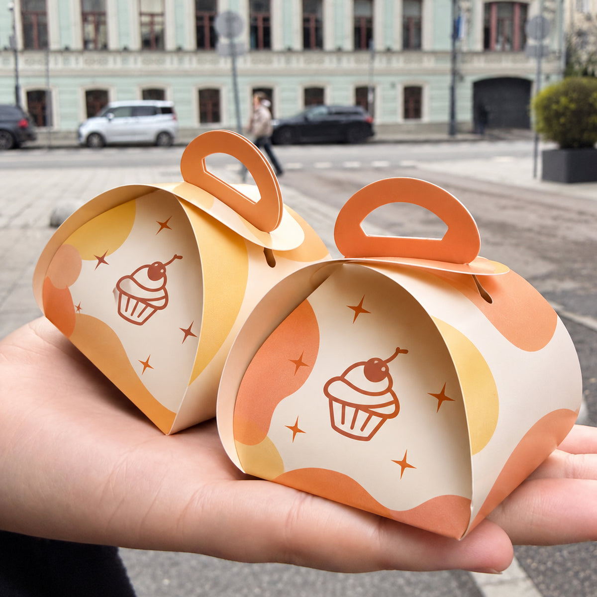 Custom Bakery Carry Boxes