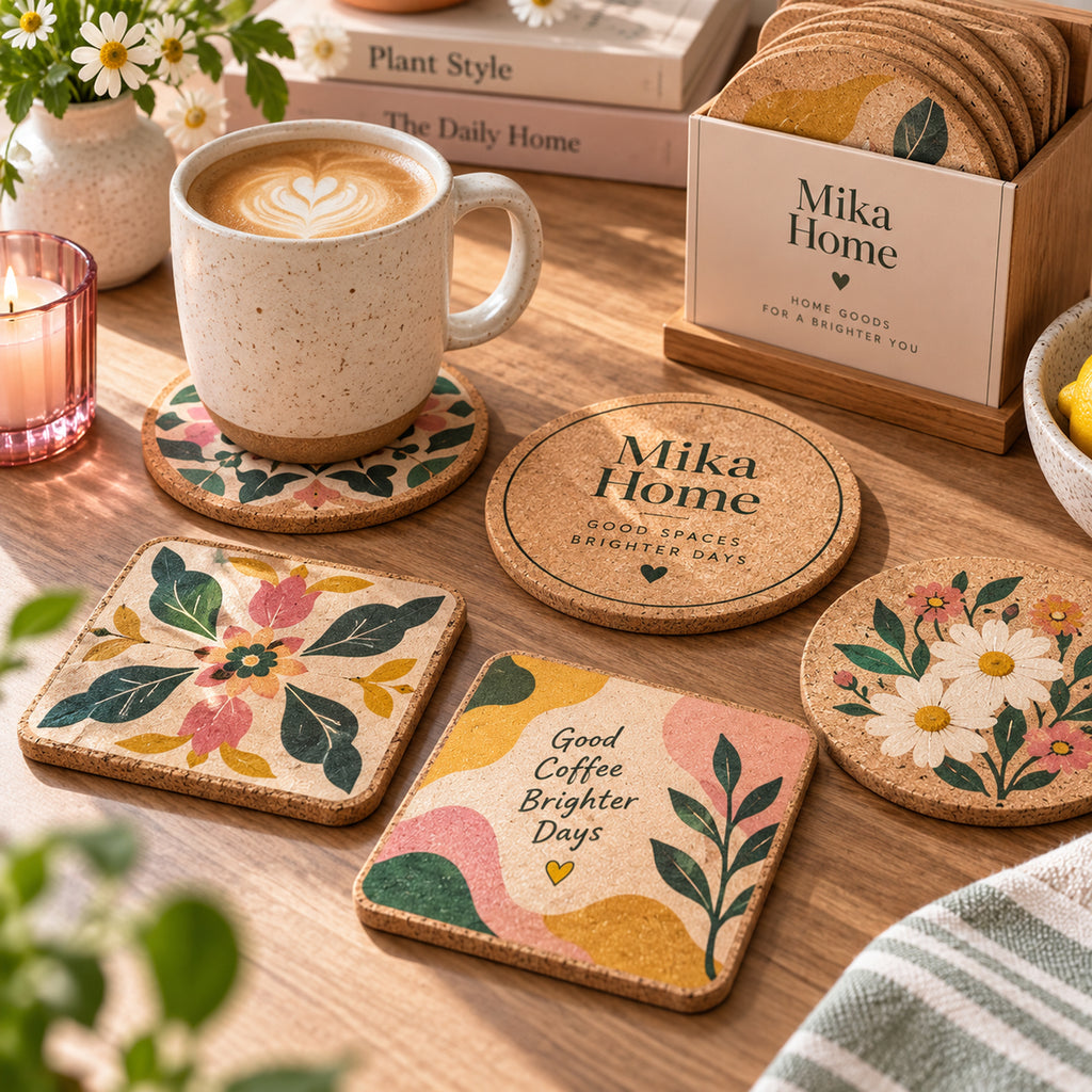 Custom Cork Coasters