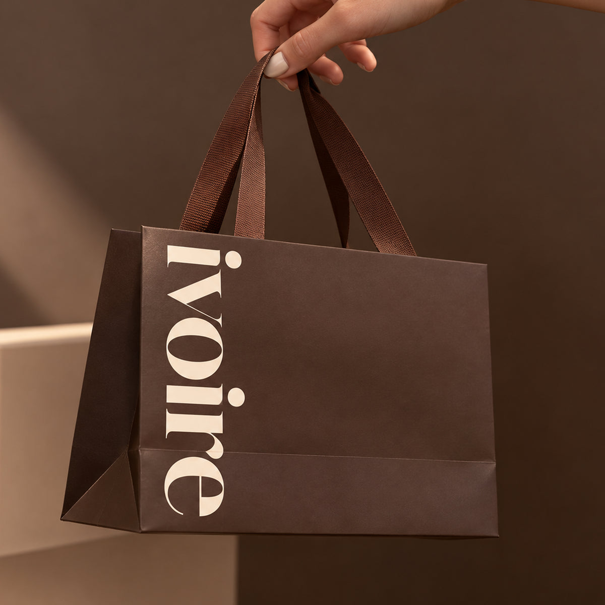 Custom Printed Ribbon Handle Gift Bags