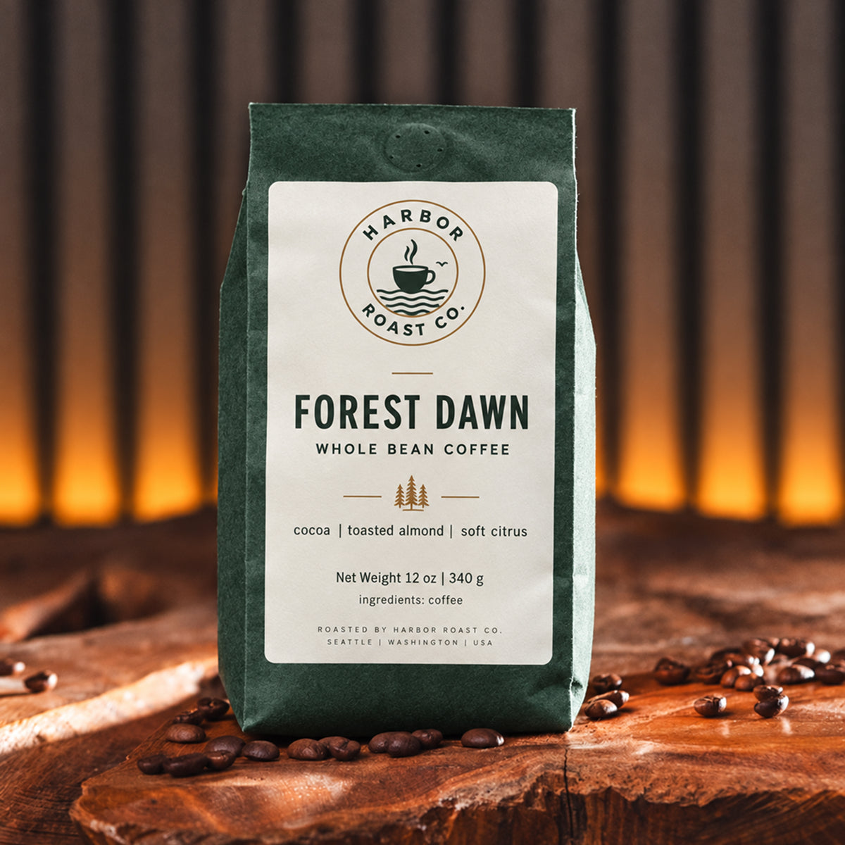 Custom Gusset Coffee Bags