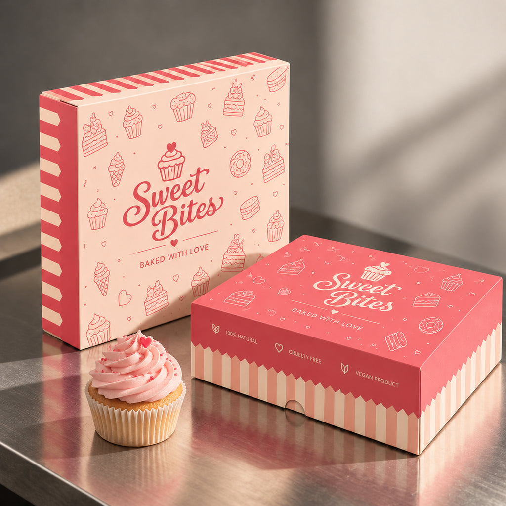 Custom Printed Bakery Cake Boxes