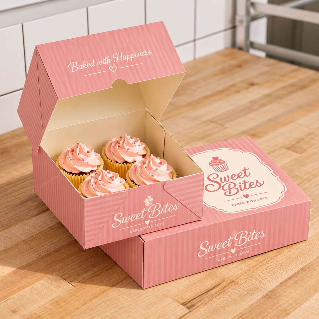 Custom Printed Bakery Cake Boxes