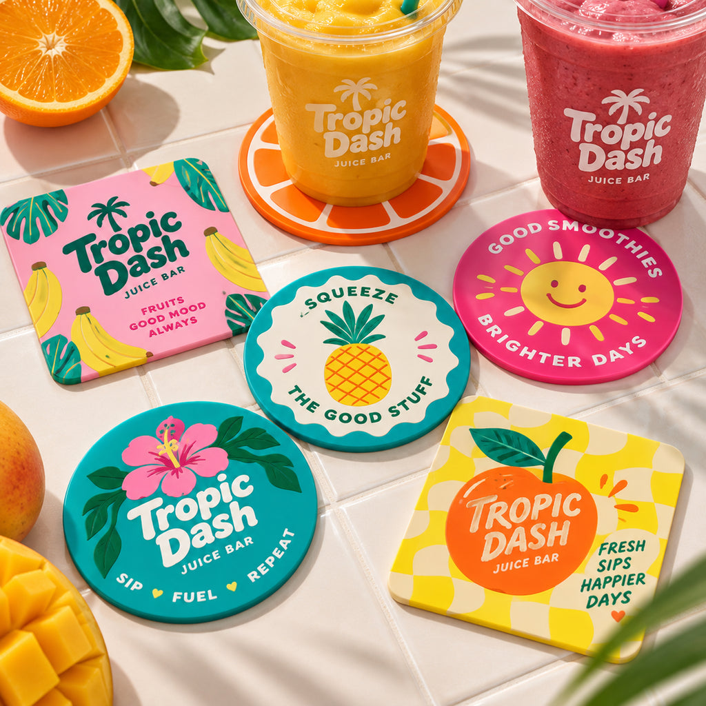 Custom PVC Coasters