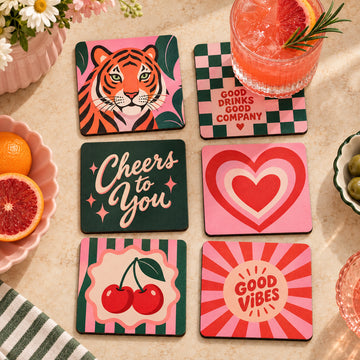 Custom Vinyl Coasters