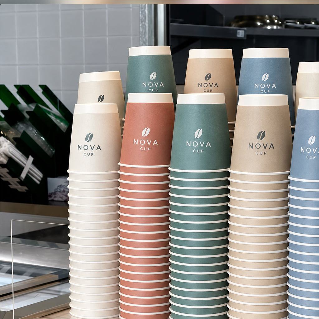 Custom Double Wall Paper Coffee Cups