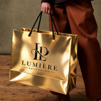 Custom Metal Foil Shopping Bags