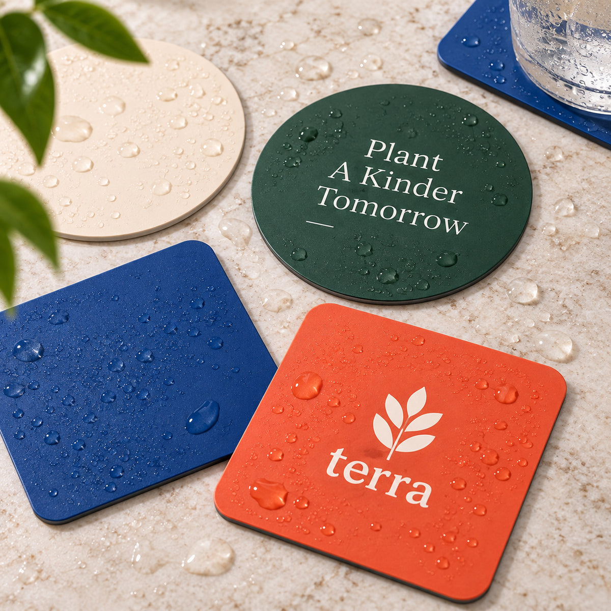 Custom Vinyl Coasters