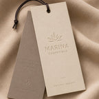 Custom Rectangle Hang Tags