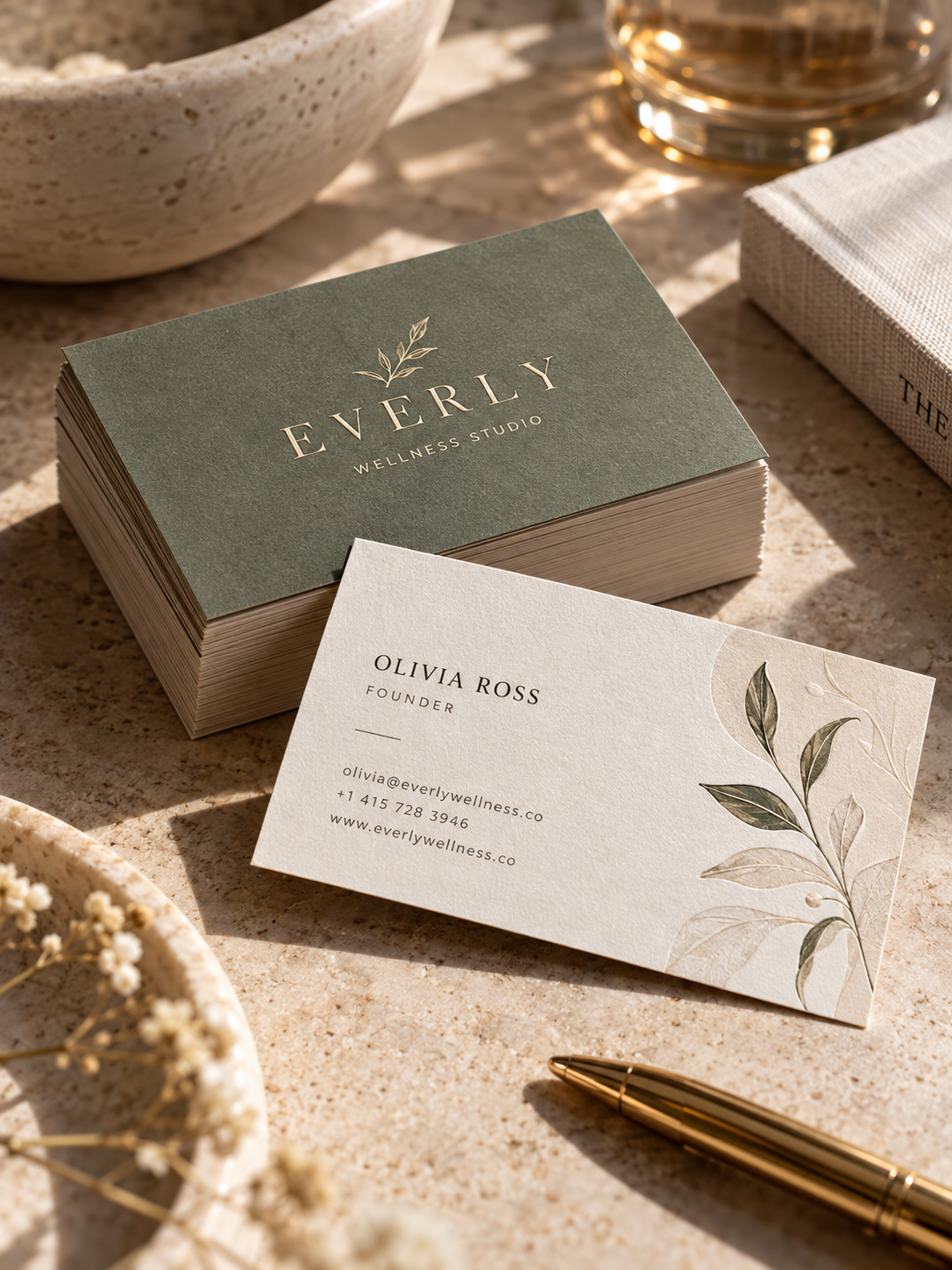 Rectangular Shaped Business Cards