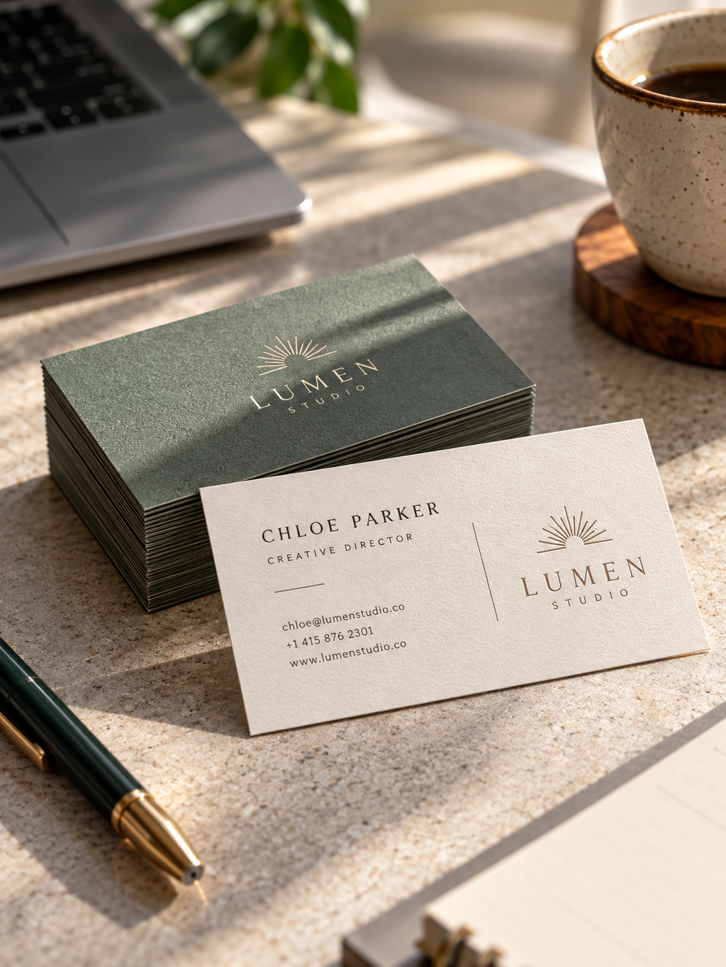 Rectangular Shaped Business Cards