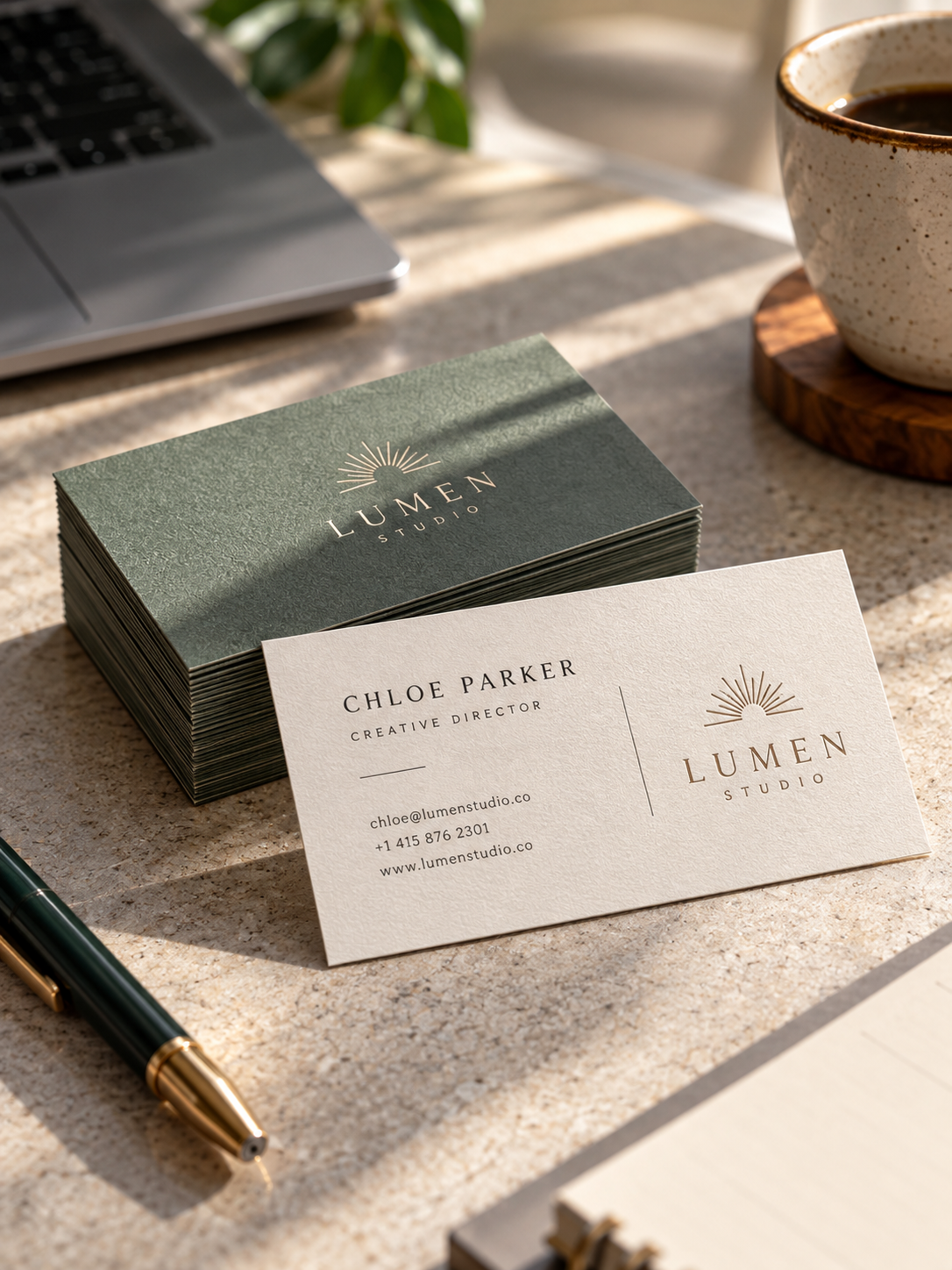 Rectangular Shaped Business Cards