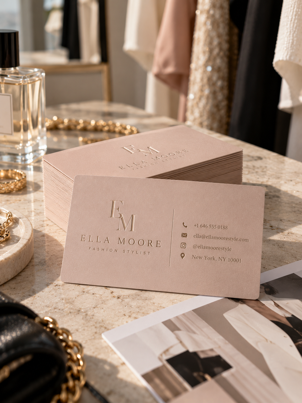 Custom Silk Business Cards