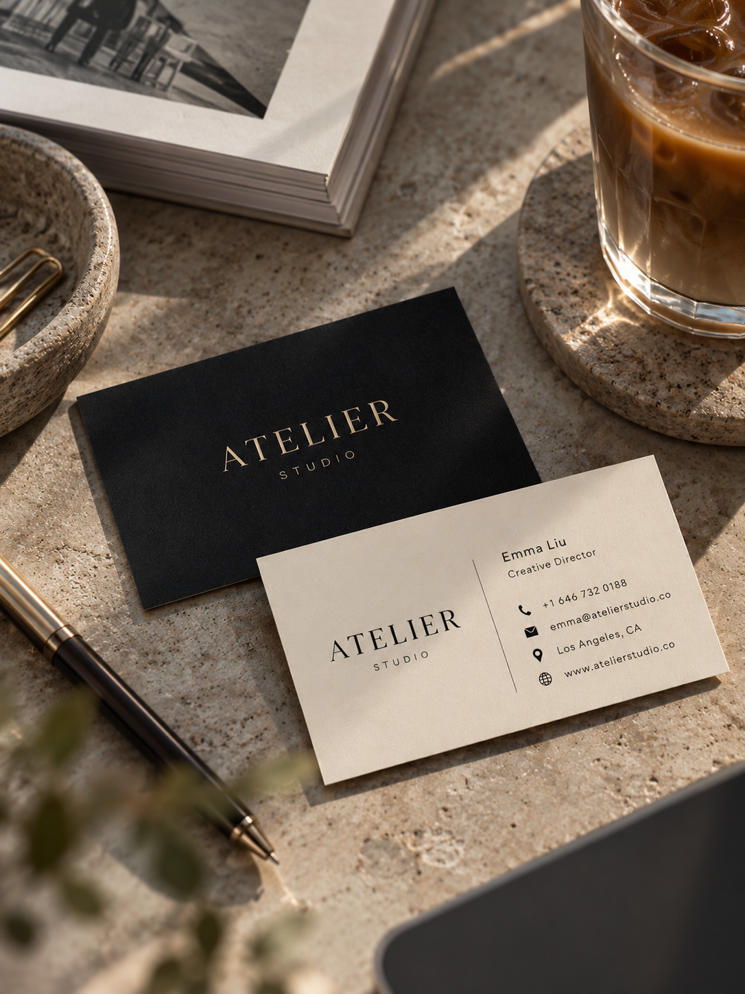Custom Silk Business Cards