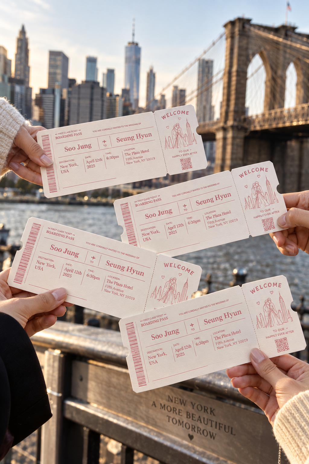 Custom Debossed Event Tickets