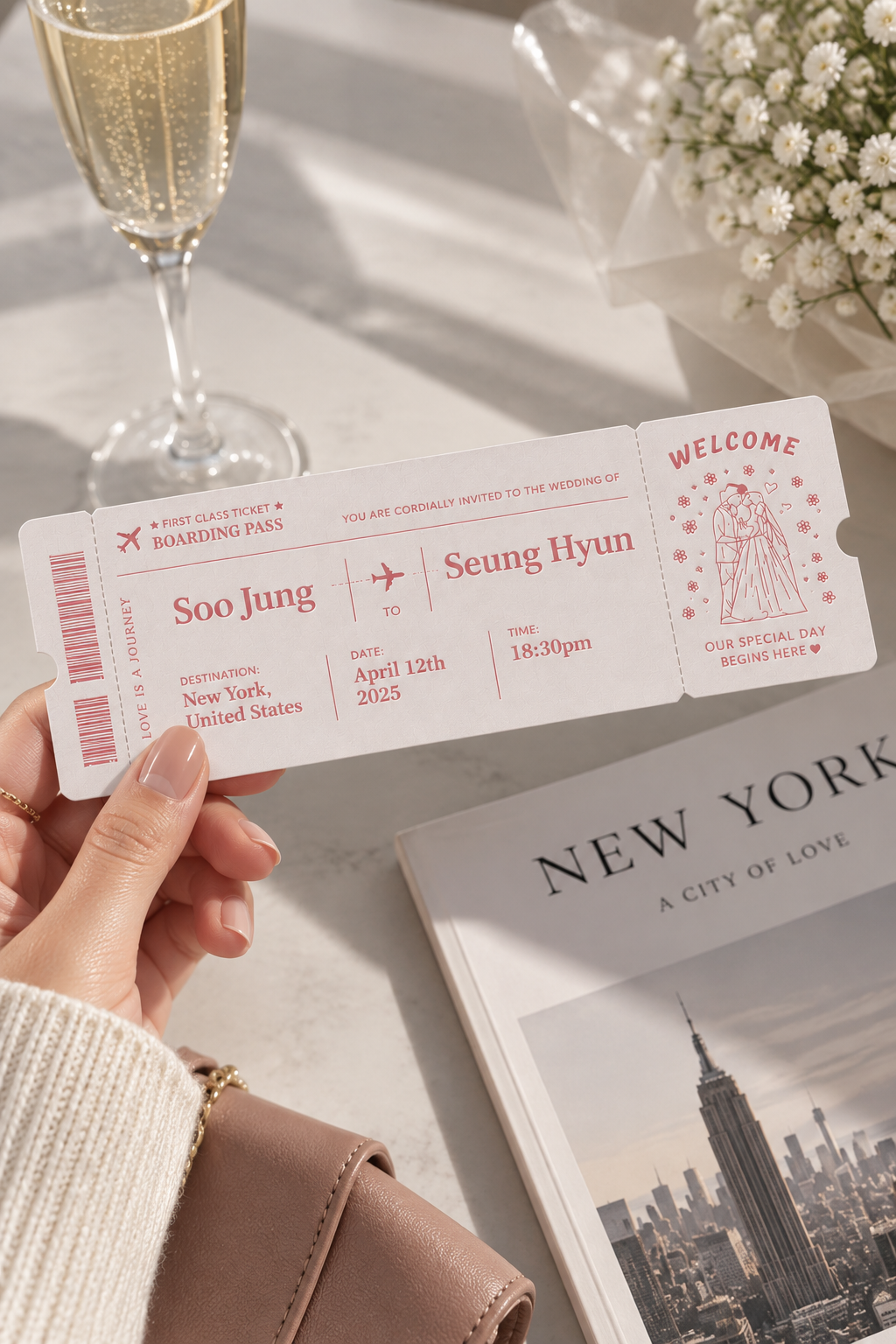 Custom Debossed Event Tickets