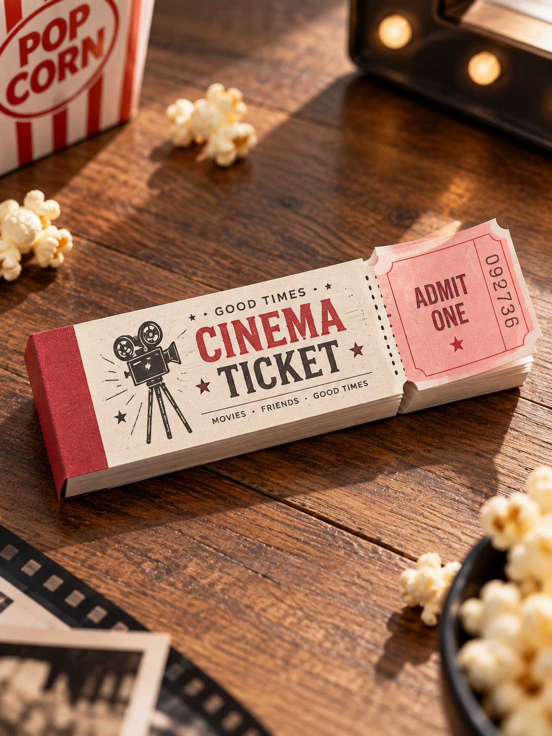 Custom Mini Ticket Booklets