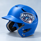 Custom baseball helmet decals with clean edges for personalized team gear