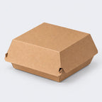 Custom printed hamburger boxes with branded paperboard packaging for burgers and takeout