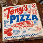 Custom printed pizza boxes with branded corrugated paperboard packaging for restaurants and delivery