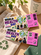Custom Eco-Friendly Tickets