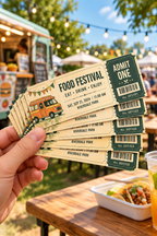 Custom Number Event Tickets